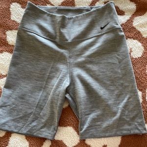 Excellent condition Nike grey biker shorts